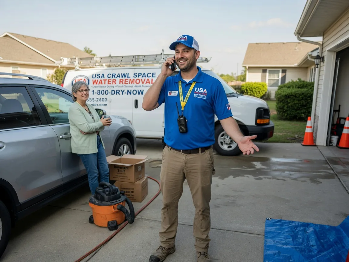 Crawl Space Water Removal Dover, DE FAQs